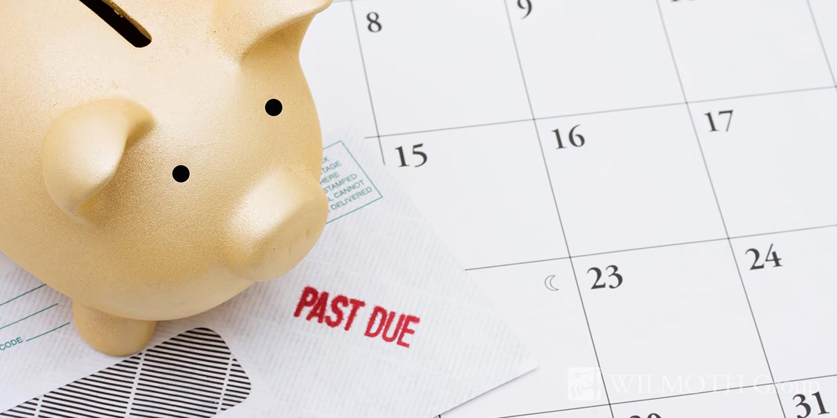 Will WILMOTH Group Waive Late Fees or Make Them Stop?